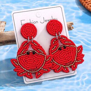 Crab Earrings